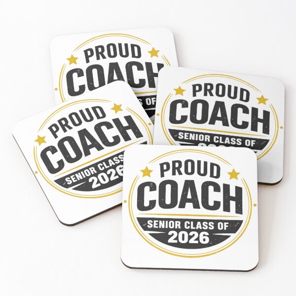 Item preview, Senior Class of 2026 Proud Coach – Graduation Support Design designed and sold by bilal sibgui.