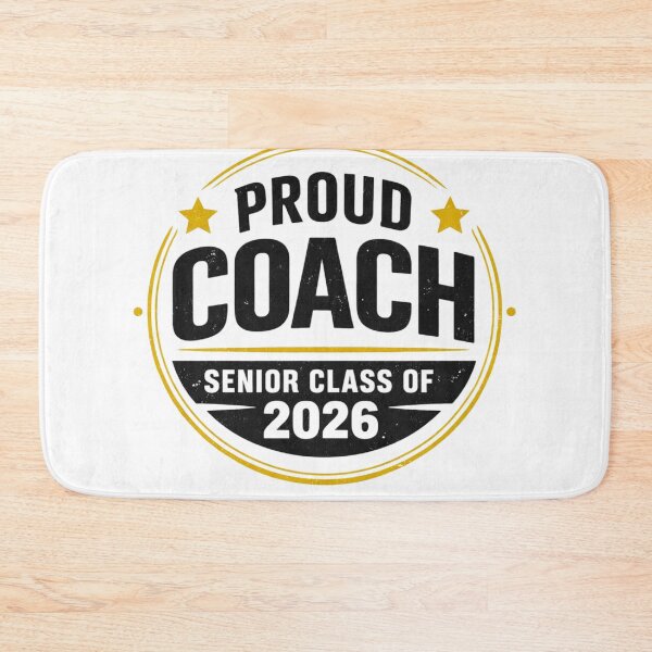 Item preview, Senior Class of 2026 Proud Coach – Graduation Support Design designed and sold by bilal sibgui.