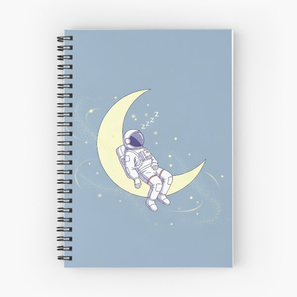 Item preview, Collision19 Sleeping Astronaut on the Moon – Dreamy Calm Cosmic Sci-Fi Artwork designed and sold by Collision19.