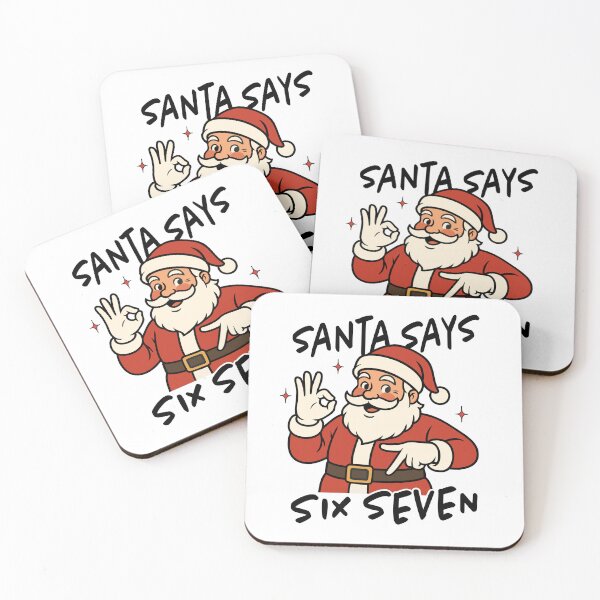 Item preview, Santa six seven designed and sold by Noexcusesstore.