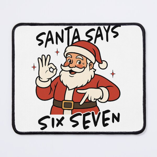 Item preview, Santa six seven designed and sold by Noexcusesstore.