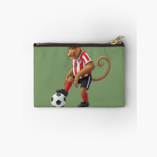 Item preview, Proboscis Monkey Soccer Player - Funny Football Athlete Meme designed and sold by Wild-way Art.
