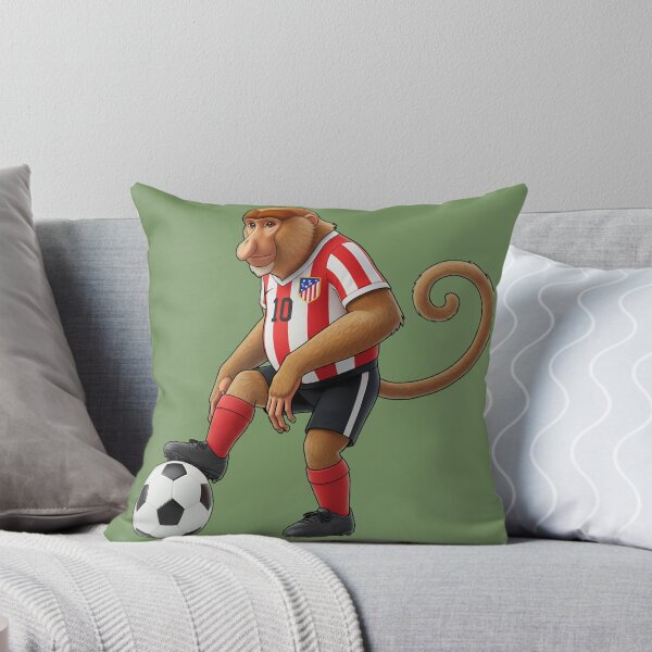 Item preview, Proboscis Monkey Soccer Player - Funny Football Athlete Meme designed and sold by Wild-way Art.