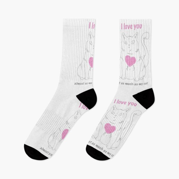Item preview, I love you almost as much as my cat designed and sold by LAEC-Shop.