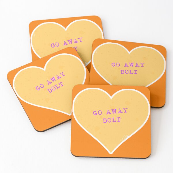 Item preview, Go Away Dolt Candy Heart designed and sold by Normbot2000.