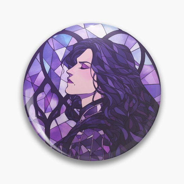 Item preview, Stained Glass Yennefer designed and sold by SchellStation.