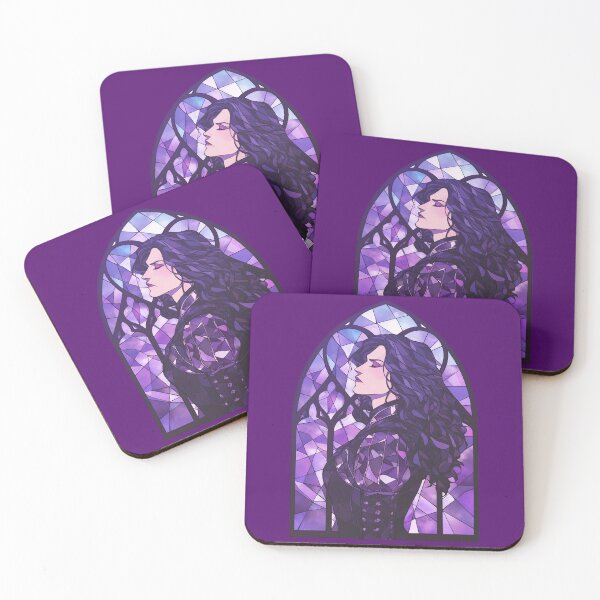 Item preview, Stained Glass Yennefer designed and sold by SchellStation.