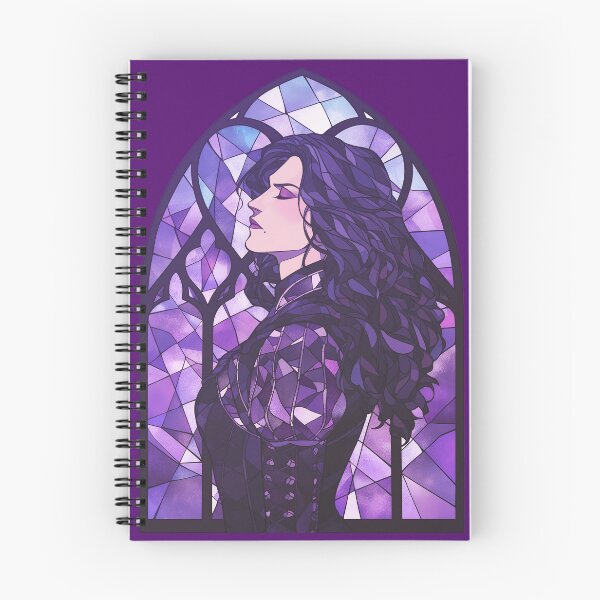 Item preview, Stained Glass Yennefer designed and sold by SchellStation.
