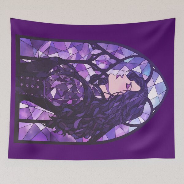 Item preview, Stained Glass Yennefer designed and sold by SchellStation.