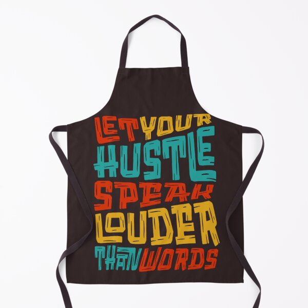 Item preview, Let Your Hustle Speak – Motivational Quote designed and sold by Avneet301.