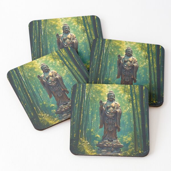 Item preview, Shinrin no Hotoke (Buddha of the Forest) designed and sold by ZenGrooves.