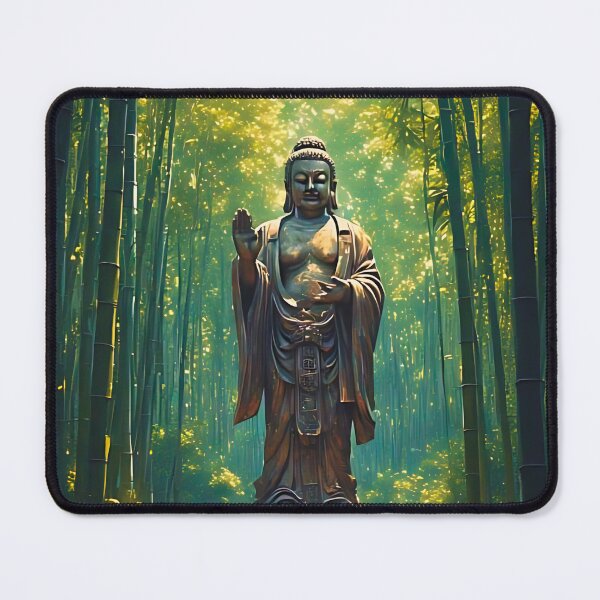 Item preview, Shinrin no Hotoke (Buddha of the Forest) designed and sold by ZenGrooves.