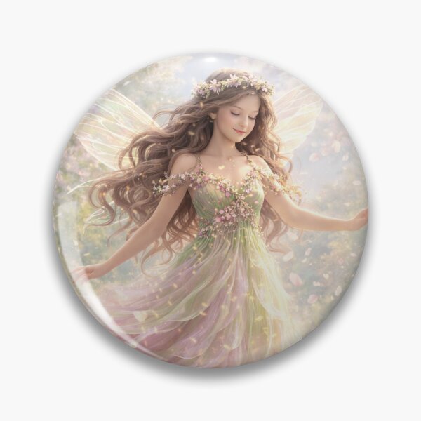 Item preview, Flower Path Fairy – Petal Glow Edition designed and sold by MIArt Studio.