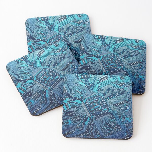 Item preview, Blue Circuit Board Tech Design designed and sold by ArtUnova.
