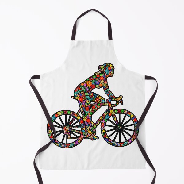 Item preview, Floral cyclist designed and sold by RICAMTP.