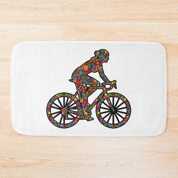 Item preview, Floral cyclist designed and sold by RICAMTP.