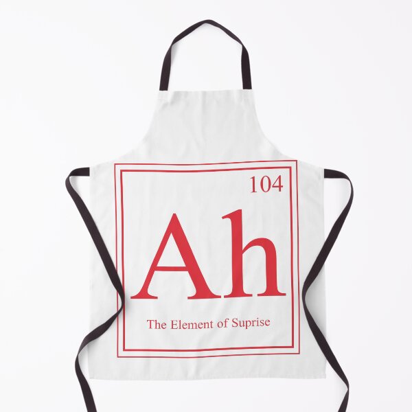 Item preview, Crazy Dog “Ah… The Element of Surprise” — Funny Periodic Table Science Humor designed and sold by ScienceCorner.