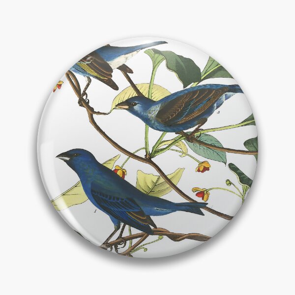 Item preview, Indigo Birds - John James Audubon designed and sold by Jon-Baran.