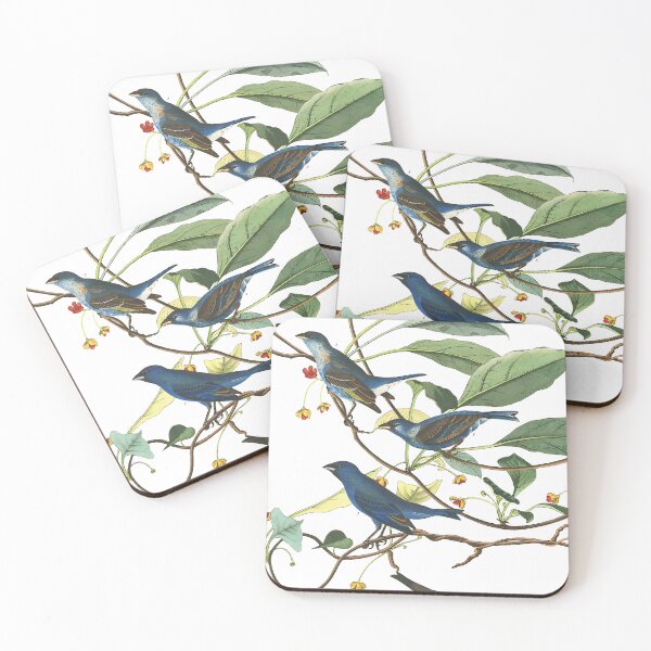 Item preview, Indigo Birds - John James Audubon designed and sold by Jon-Baran.