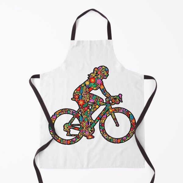 Item preview, Floral cyclist designed and sold by RICAMTP.