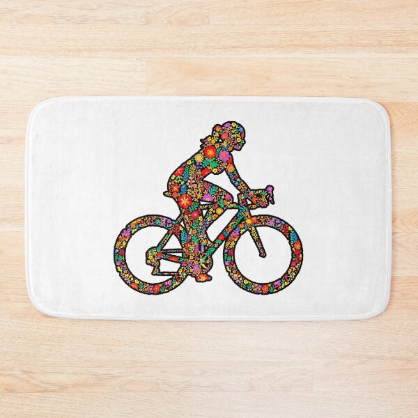 Item preview, Floral cyclist designed and sold by RICAMTP.