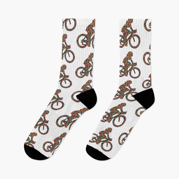 Item preview, Floral cyclist designed and sold by RICAMTP.
