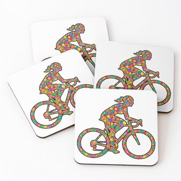 Item preview, Floral cyclist designed and sold by RICAMTP.