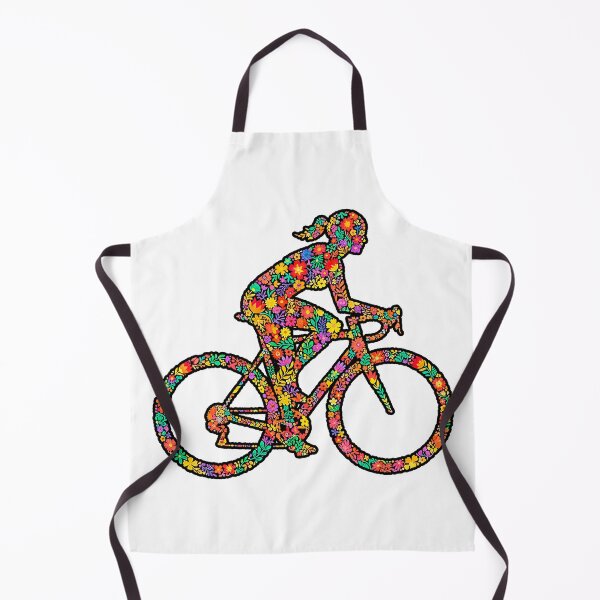 Item preview, Floral cyclist designed and sold by RICAMTP.