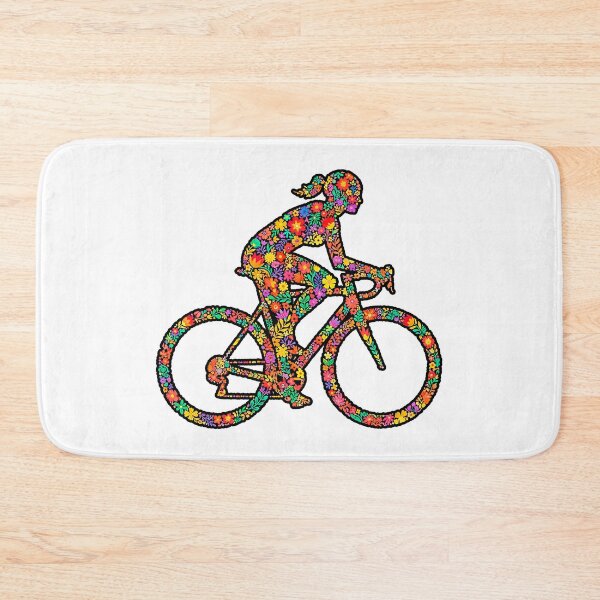 Item preview, Floral cyclist designed and sold by RICAMTP.