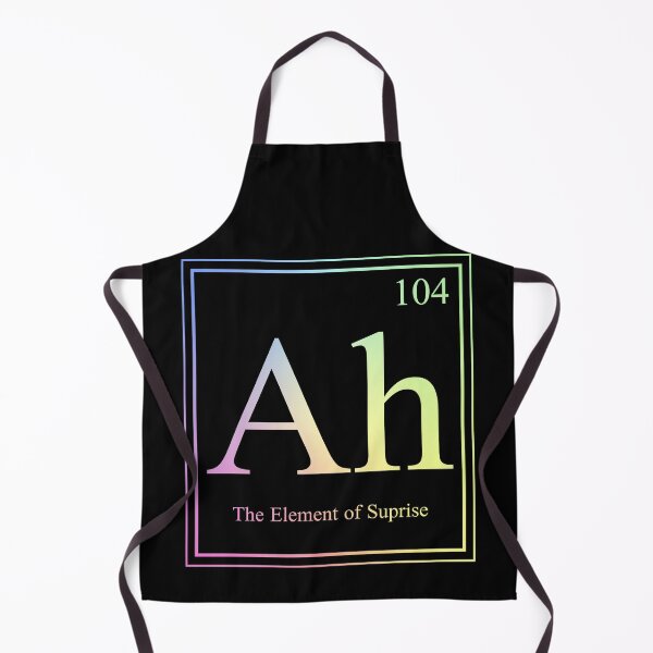 Item preview, Crazy Dog “Ah… The Element of Surprise” — Funny Periodic Table Science Humor designed and sold by ScienceCorner.