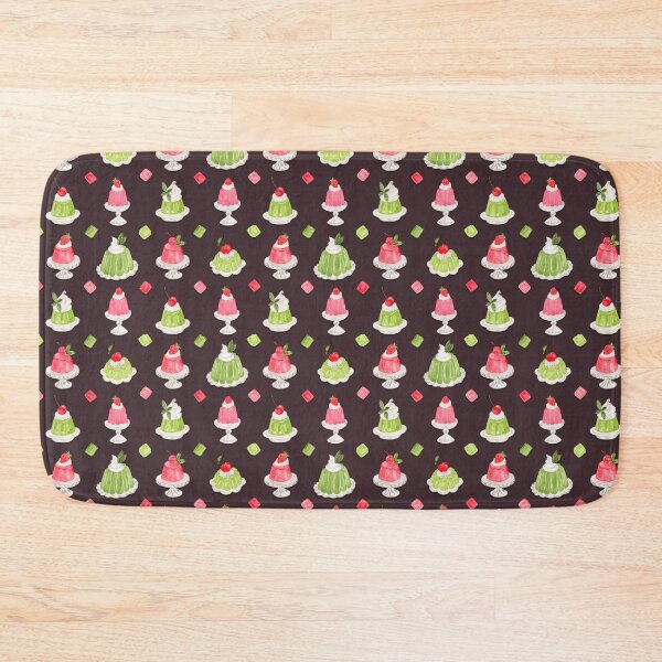 Item preview, Pink and Green Jelly Desserts Pattern designed and sold by andrebalest.art.