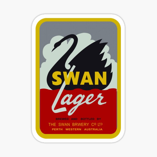 Item preview, Swan Lager designed and sold by LostPerth.