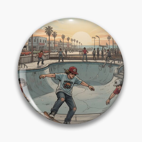 Item preview, 1970s Venice Beach Dogtown skate scene designed and sold by Uglyandcute.
