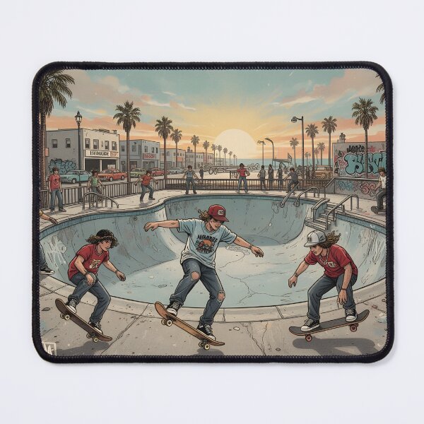 Item preview, 1970s Venice Beach Dogtown skate scene designed and sold by Uglyandcute.
