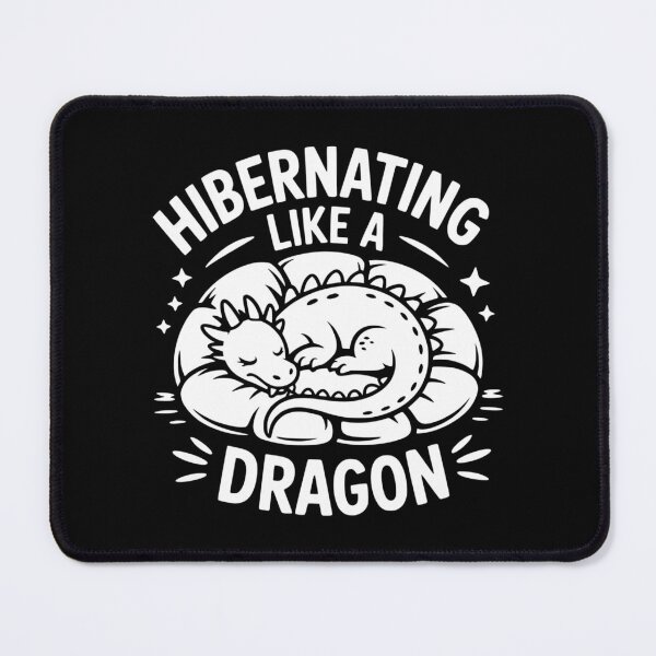 Item preview, Hibernating Like A Dragon designed and sold by theartfulaspie.