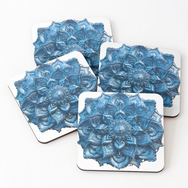 Item preview, Azure Serenity Mandala designed and sold by arthubgirl.