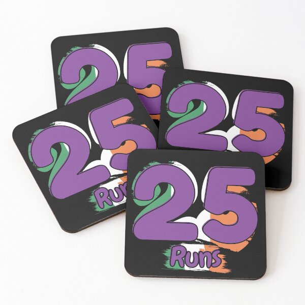 Item preview, 25 Runs Milestone | Irish Weekly 5K Running Achievement designed and sold by NineSevenFour.