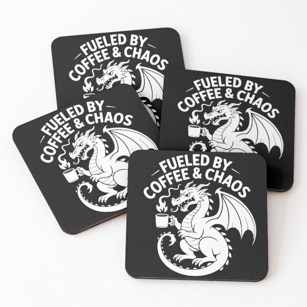 Item preview, Fueled By Coffee Chaos designed and sold by theartfulaspie.