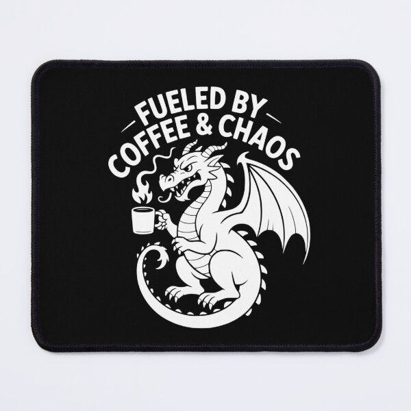 Item preview, Fueled By Coffee Chaos designed and sold by theartfulaspie.