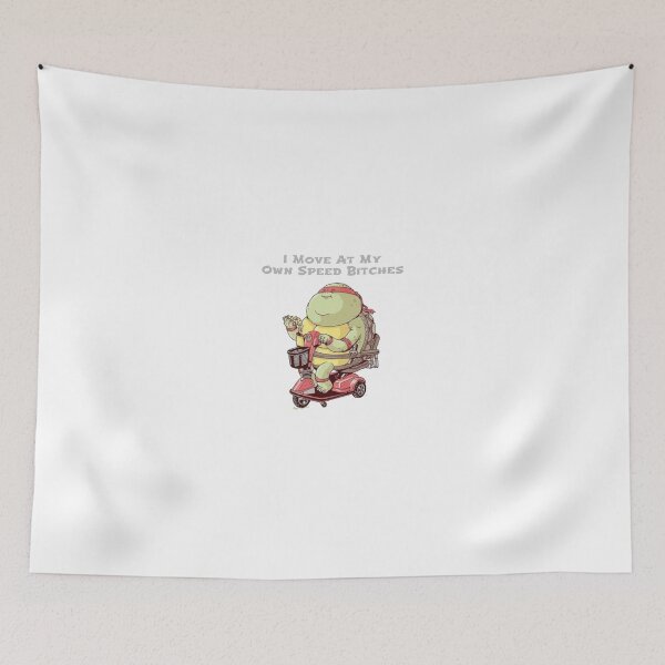 Item preview, Turtle I Move At My Own Speed Bitches designed and sold by ClothingSimple.