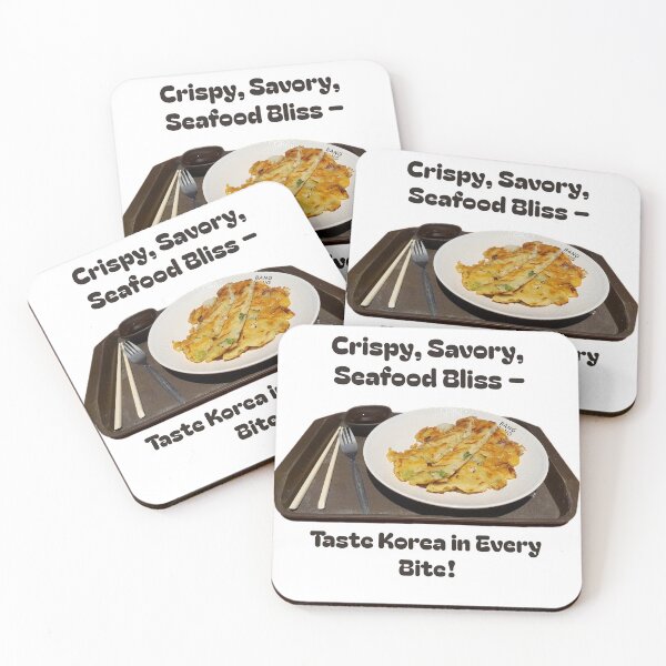Item preview, Crispy, Savory, Seafood Bliss – Taste Korea in Every Bite! designed and sold by Sibyl-Arts.