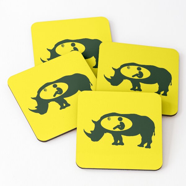 Item preview, Ace Ventura Rhino Scene - Dark Green Silhouette designed and sold by Artsy Sharky.
