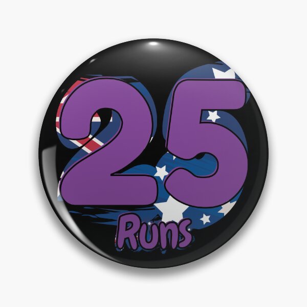 Item preview, 25 Runs Milestone | Australian 5K Running Achievement designed and sold by NineSevenFour.