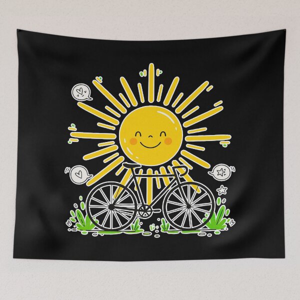 Item preview, Bicycle and rays of joy designed and sold by RICAMTP.