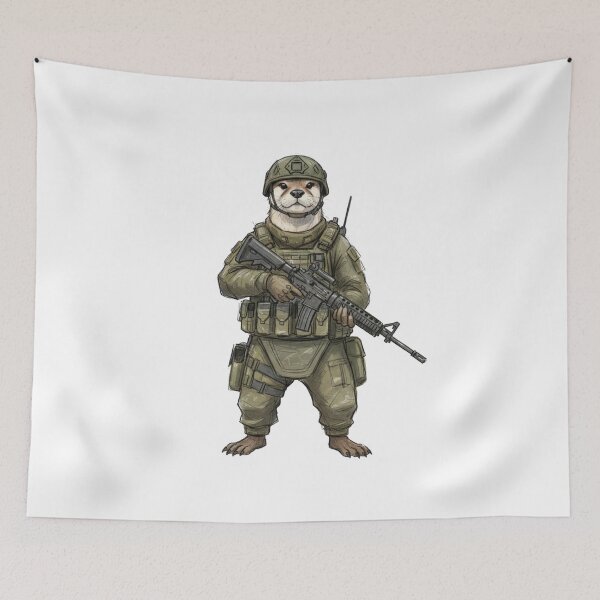 Item preview, Tactical Otter designed and sold by RAWLIFEGRAPHIC.