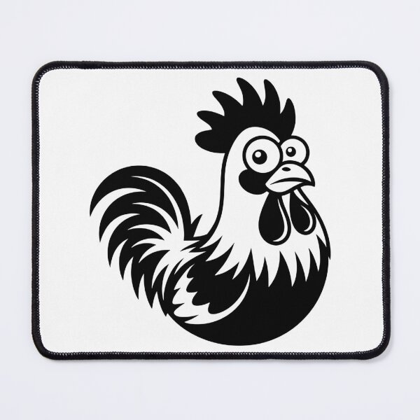 Item preview, Suspicious Cartoon Rooster designed and sold by theartfulaspie.
