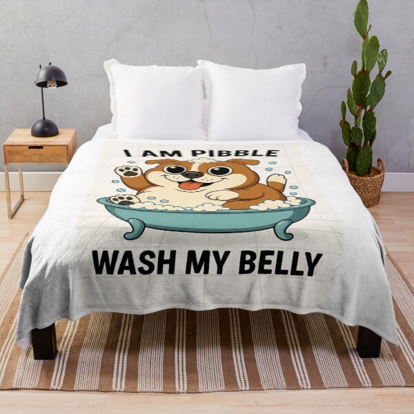 Item preview, I Am Pibble Wash My Belly designed and sold by JI-PIXEL-PLACE.