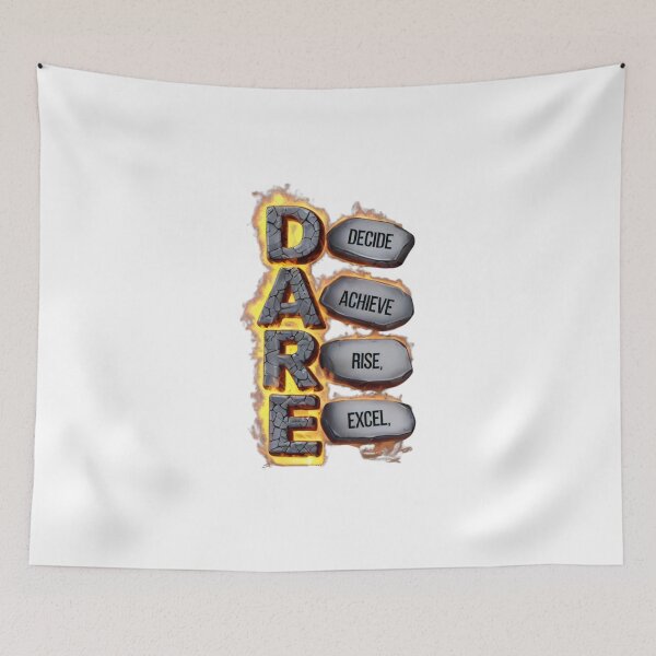 Item preview, DARE – Decide, Achieve, Rise, Excel designed and sold by Baby Adee Collective.