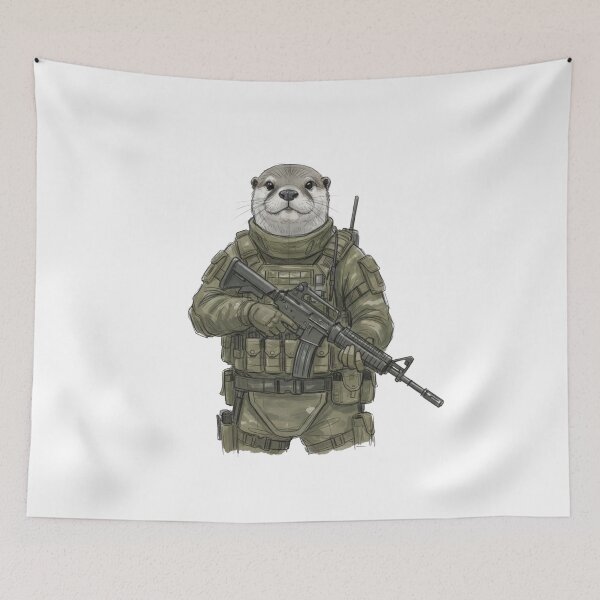 Item preview, Tactical Otter designed and sold by RAWLIFEGRAPHIC.