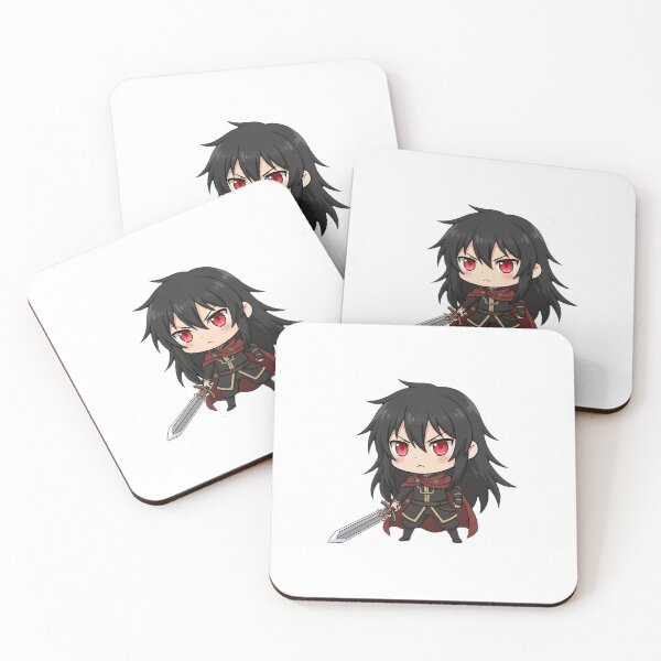 Item preview, chibi boy sticker - red eyes sword designed and sold by ManhuaDragon.